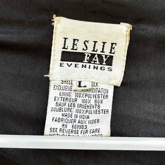 Vintage Leslie Fay Evenings Beaded Jacket - Picture 2 of 5